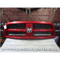 2009 2010 DODGE 1500 LARAMAIE 5.7 HEMI AUTO 4X4 OEM GRILL (PAINTED) FACTORY RED