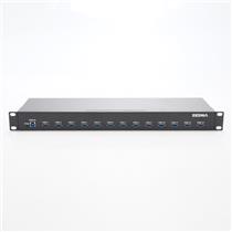 SEDNA Rack Mount USB 3.0 Port Hub 5GBPS 13x USB A 3.0 #52636
