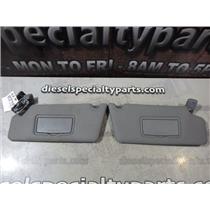 2012 2013 FORD F150 FX4 3.5 ECO BOOST AUTO 4X4 OEM INTERIOR SUN VISORS (GREY)