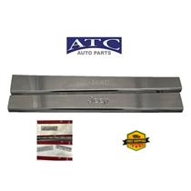 68104829AA New Stainless Front Left & Right Door Sill Molding For 2011 Cherokee