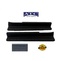 82210106 Set of 2 Black Rear Door Sill Guards for 2007-2017 Jeep Wrangler