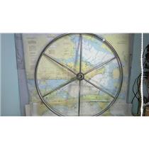 Boaters’ Resale Shop of TX 2307 1447.11 YACHT SPECIALTIES 36" SS STEERING WHEEL