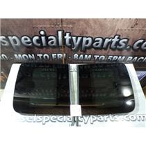 1999 2000 DODGE 3500 2500 EXTENDED CAB REAR SIDE WINDOWS GLASS TINTED (SET)