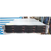 Supermicro X11DPH TrueNAS Storage Server 2x Xeon 6126 CPU 256GB RAM 16x8TB SAS