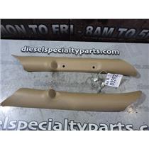 1999 - 2002 DODGE RAM 2500 3500 SLT LARAMIE PILLAR TRIM W/ SPEAKERS (TAN) SET