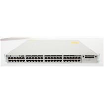 Cisco Catalyst 9300 Series 48 Port Switch C9300-48T-E with 1x 350W AC PSU