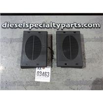 1997 1998 CHEVROLET 1500 2500 REG CAB BEHIND SEAT SPEAKER COVERS (GREY) PAIR