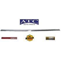 GM1505120 PASSENGER Rear Chrome Door Trim for 2014-20 Silverado Sierra Crew Cab