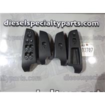 2006 2007 HONDA CIVIC 4CYL 1.8 AUTO SEDAN OEM WINDOW SWITCHES (BLACK) SET