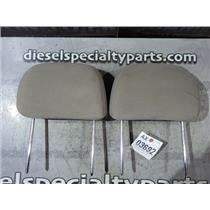 2003 2004 CHEVROLET IMPALA SEDAN 3.8L AUTO OEM HEADRESTS FRONTS ONLY (TAN) CLOTH