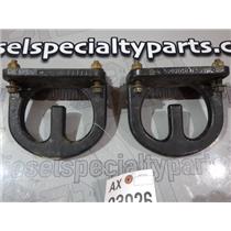 2007 2008 DODGE 3500 2500 6.7 DIESEL AUTO 4X4 OEM FRAME MOUNT TOW HOOKS (PAIR)