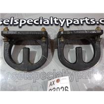 2007 2008 DODGE 3500 2500 6.7 DIESEL AUTO 4X4 OEM FRAME MOUNT TOW HOOKS (PAIR)