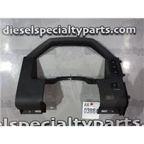 2008 2009 FORD F350 F250 HARLEY DAVIDSON CREWCAB GAUGE CLUSTER TRIM (BLACK)