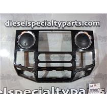 2008 2009 FORD F350 F250 HARLEY DAVIDSON CENTRE DASH VENTS (SMOOTH) BLACK OEM