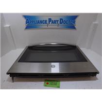 GE Range WB56X33178 WB15X27281 WB63X32818 SS Door Assembly Used