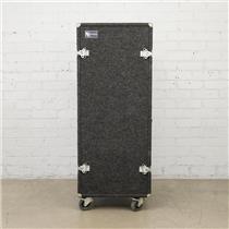 KK Audio 18-Space 18U Carpeted Rolling Rack Case Dennis Budimir #54244