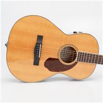 Fender PM-2E Paramount Series Natural Acoustic Electric Guitar w/ Case #54145