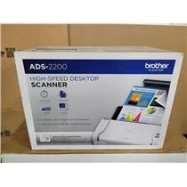 BROTHER ADS-2200 HIGH SPEED DESKTOP SCANNER LIGHTLY USED IN A BOX PERFECT SHAPE