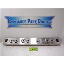 Wolf Range 767656 801080 801346 Front Panel w/Bezels Used
