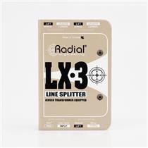 Radial Engineering LX-3 3-Channel Passive Line Splitter #54578