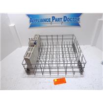 Whirlpool Dishwasher W10380384 W11158802 Lower Rack w/ Basket Used