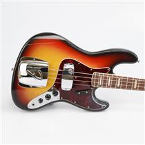 1971 Fender Jazz Bass Sunburst Electric Bass Guitar w/ Original Case #54488