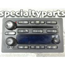 2004 2005 GMC 2500 3500 6.6 LLY DIESEL AUTO 4X4 OEM STEREO 6 DISC CD 10359577