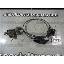 2004 2005 INFINITY QX56 5.6L V8 AUTO 4X4 HOOD LATCH W/ RELEASE HANDLE