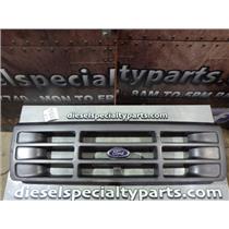 1995 1996 1997 FORD F350 XLT 7.3 DIESEL ZF5 4X4 OEM GRILLE GRILL PLASTIC GREY