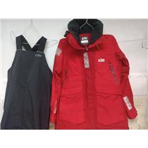 Boaters' Resale Shop of TX 2409 0155.01 GILL OS2 FOUL WEATHER JACKET & XS BIBS