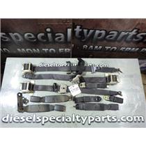 2004 2005 DODGE 2500 3500 SLT 5.9 DIESEL NV5600 4X4 QUAD CAB REAR SEAT BELTS SET