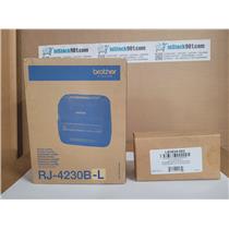 NEW Brother RJ-4230B-L RuggedJet Mobile Printer New in Manufacturer's Box and PS