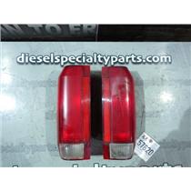 1995 1996 1997 FORD F250 F350 XLT XL OEM TAIL LIGHTS (SET) LEFT / RIGHT