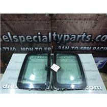 2001 2002 FORD F250 F350 EXTENDED CAB REAR DOOR SIDE WINDOWS GLASS (SET) PAIR