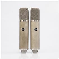 2 Neumann UM57 Tube Microphones M7 Capsule w/ UN61 Power Supplies #10076