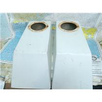 Boaters' Resale Shop of TX 2409 0174.01 DORADE 10.75 x 24.25" BOXES w 5.5" HOLES