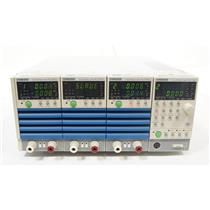 KIKUSUI PLZ-30F DC Electronic Programable Load w/ 3x PLZ150U 1.5-150V, 30A, 150W