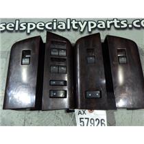 2008 2009 2010 FORD F350 F250 LARIAT CREWCAB WINDOW LOCK SWITCHES WOODGRAIN SET