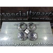 2005 2006 2007 FORD F350 F250 4X4 LARIAT XLT CHROME WHEEL HUB CAPS (SET) 7/10