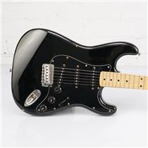 1985 Fender Squire Stratocaster MIJ Black Electric Guitar w/ Case #54999