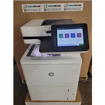 HP LASERJET M577DN COLOR LASER ALL IN ONE EXPERTLY SERVICED HP TONERS 3RD TRAY