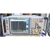 Rohde & Schwarz FSV3 9 kHz to 3.6 GHz Spectrum Analyzer with Many Options