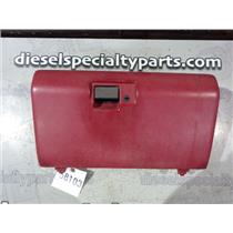 1992 1993 FORD F250 F350 XL XLT OEM INTERIOR DASH GLOVE BOX  ( RED )