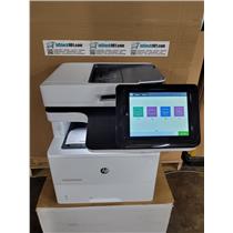 HP LaserJet Enterprise Flow MFP M528c Printer Expertly Serviced with HP Toner