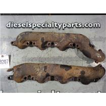 2000 2001 2002 FORD F350 F250 XL 7.3 DIESEL OEM EXHAUST MANIFOLDS (SET)