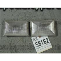 2000 - 2003 FORD F350 F250 XL XLT CREWCAB OEM ROOF DOME LIGHTS (PAIR) SET