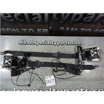 2012 2013 VOLKSWAGEN JETTA 2.0 LITRE TDI DIESEL SEDAN OEM FRONT SEAT BELTS BLACK