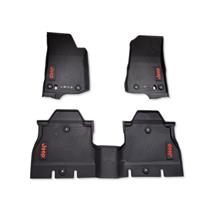 New Mopar All Weather Floor Mats for 2018-2024 Jeep Wrangler JL 82216623AB