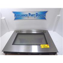 Jenn-Air Range W10401222 WPW10186890 WPW10214168 Door Assy w/ Badge Used