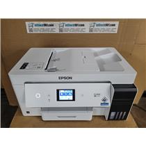 EPSON ECOTANK ET-15000 COLOR PRINTER ONLY 291 PRINTS WORKS EXCELLENT LOW ON INK
